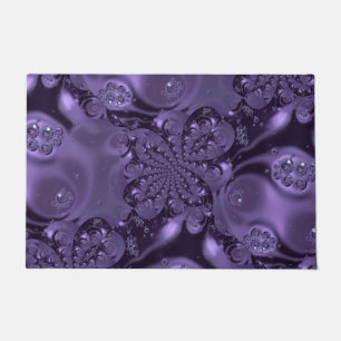 Paillasson Élégante étincelle Royale Purple Liquide
