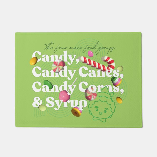 Paillasson Elf the Movie | Les Quatre Principaux Groupes Alim (Devant)