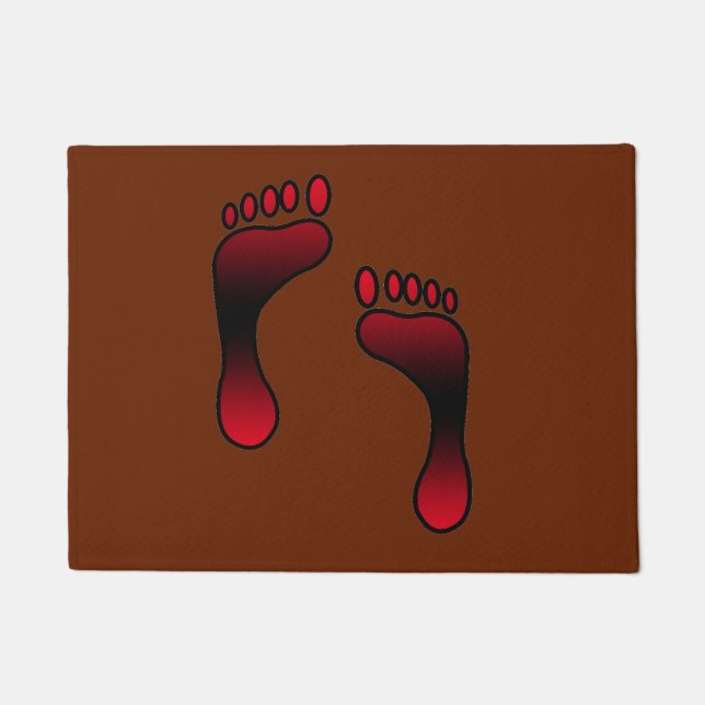 Paillasson Empreinte Porte Mat (Devant)