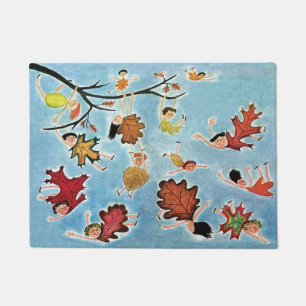 Paillasson Enfants de feuille
