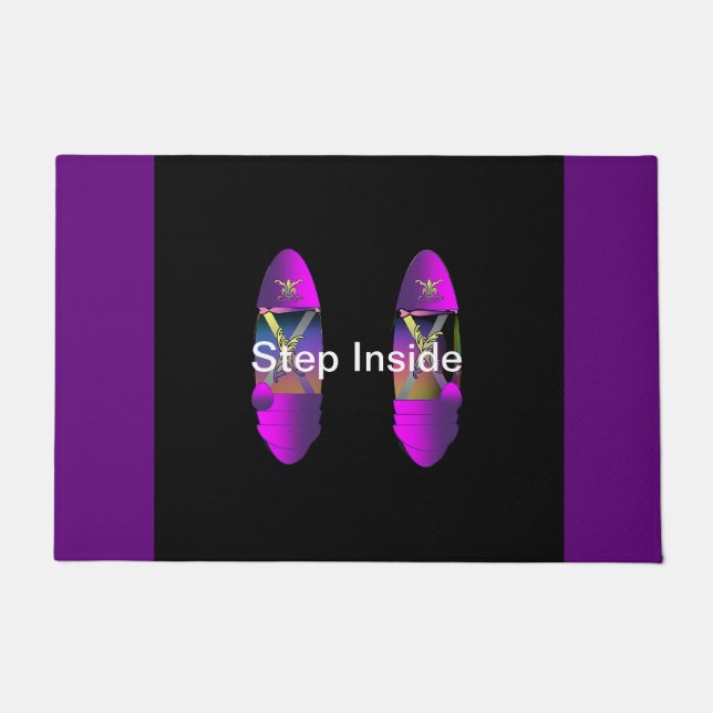 Paillasson Entrée du mât de porte (Devant)