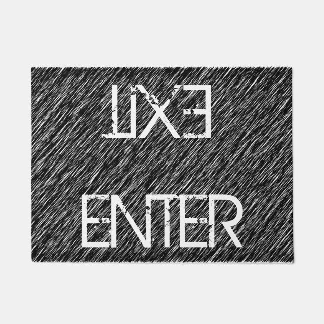 Paillasson Entrer la sortie (Devant)