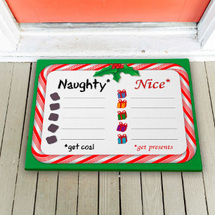 Paillasson Entrez Naughty ou Nice