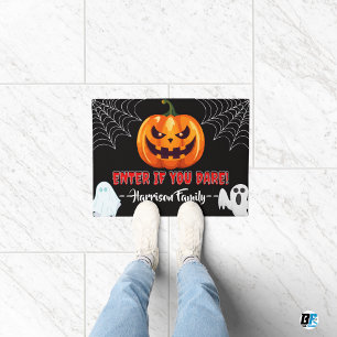Paillasson Entrez Si Vous Osez Personnaliser Halloween Famill