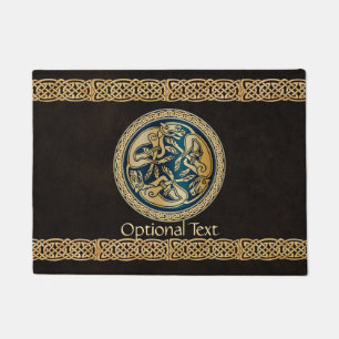 Paillasson Équipe cycliste Celte Wolf Knotwork Trip
