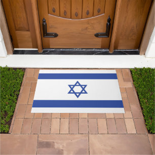 Paillasson Etat d'Israël Drapeau, Étoile de David Juifs
