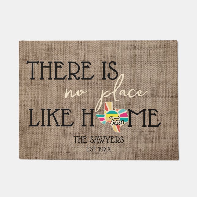 Paillasson État du Texas (Devant)