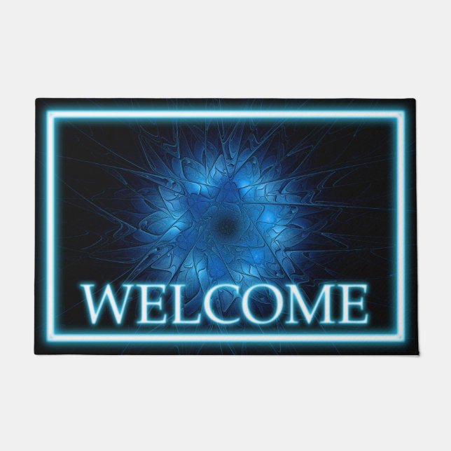 Paillasson Etched Star of David - Bienvenue (Devant)
