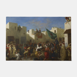 Paillasson Eugene Delacroix Vintage Les fanatiques de Tanger
