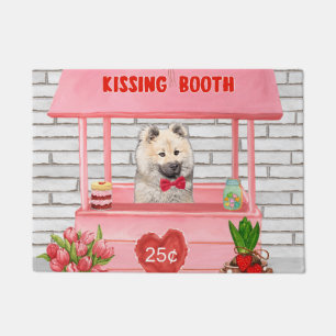 Paillasson Eurasier Chien Valentine's Day Kissing Booth