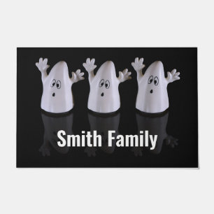 Paillasson Faire sur mesure une famille de fantômes mignons p