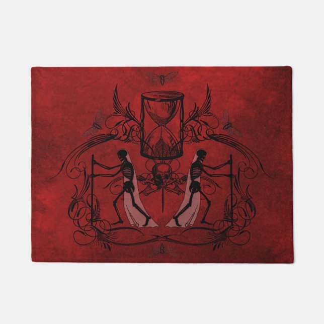 Paillasson Falln Memento Mori (Devant)