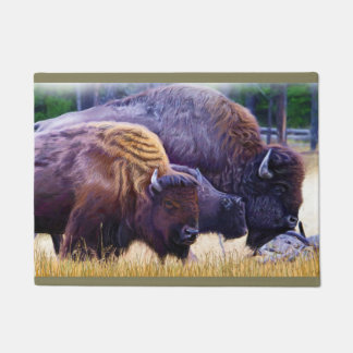 Paillasson Famille American Bison