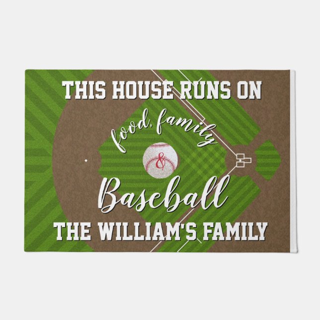 Paillasson Fans de baseball (Devant)