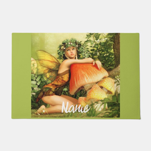 Paillasson Fée des champignons Thunder_Cove (Devant)