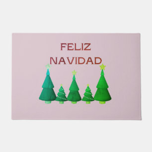 PAILLASSON FELIZ NAVIDAD ESPANOL MERRY NOËL