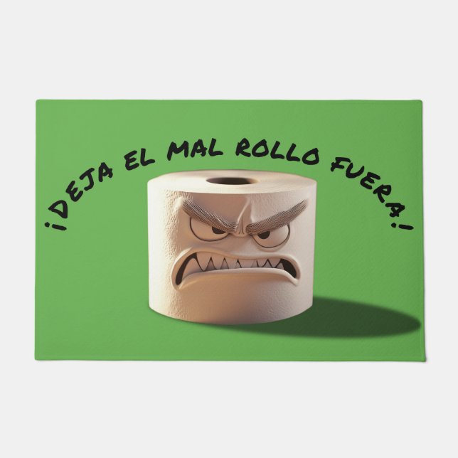 Paillasson Felpudo. ¡Deja el mal rollo fuera! (Devant)