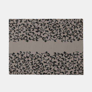 Paillasson Fer travaillé de Taupe