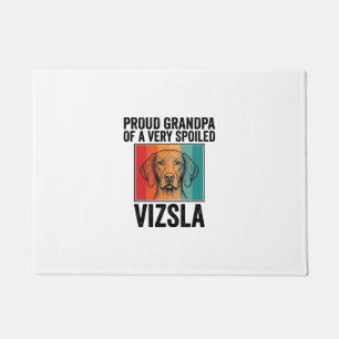Paillasson Fier grand-père Vizsla conception vintage amateur