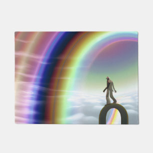 Paillasson Figure de mystère au Stargate interdimensionnel