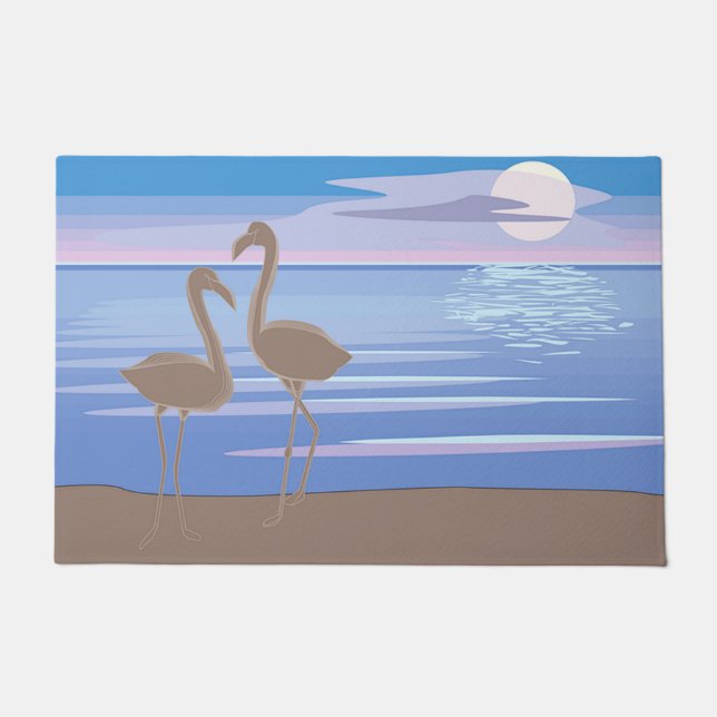 Paillasson Flamants roses (Devant)