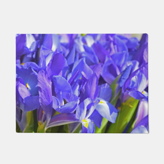 Paillasson Fleurs d'Iris (Devant)