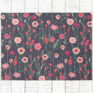 Paillasson Floral moderne foncé