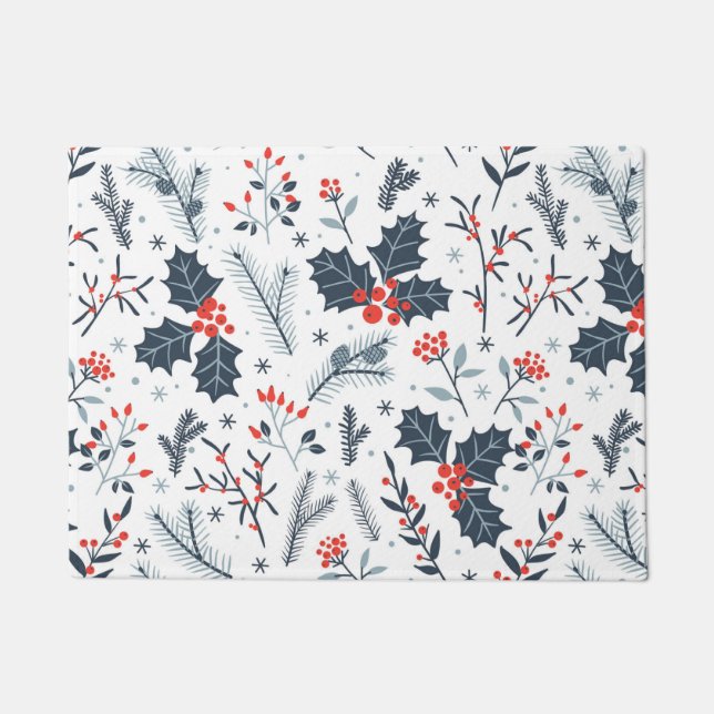 Paillasson Flore hivernale (Devant)