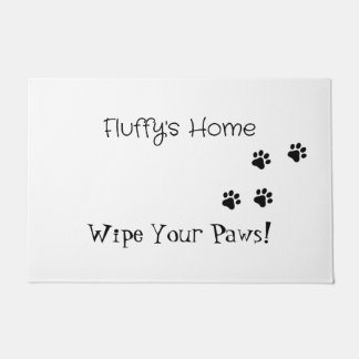 Paillasson Fluffy's Home - Essuyez vos pattes ! 🐾