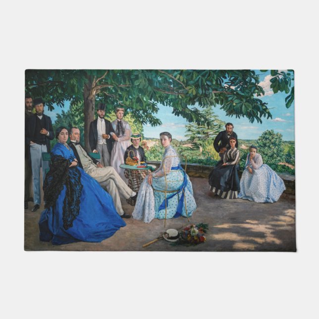 Paillasson Frédéric Bazille - La Réunion Familiale (Devant)