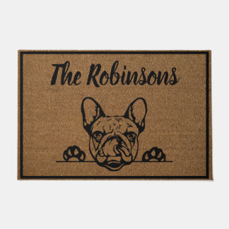 Paillasson French Bulldog Personnalisé Mat Doormat