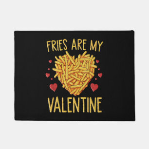 Paillasson Frites Sont Mon Valentin