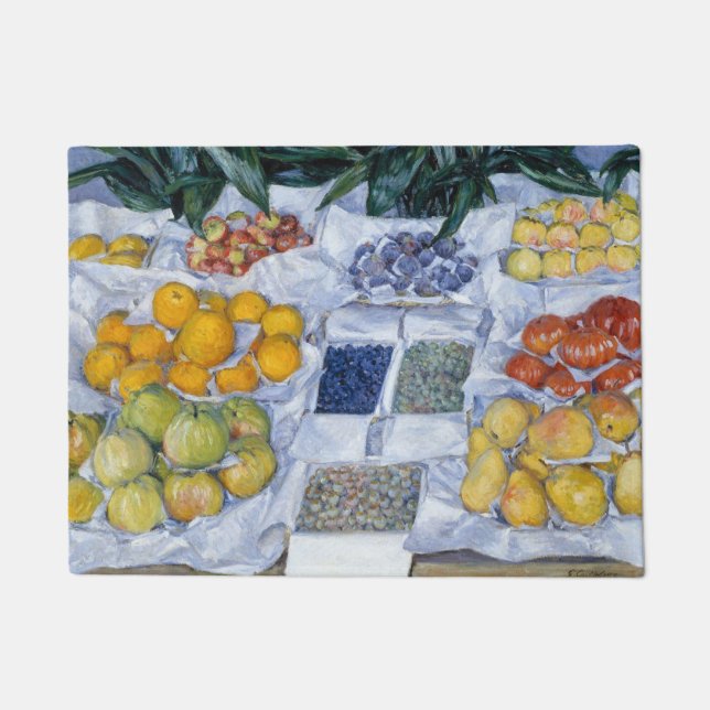Paillasson Fruit stand by Gustave Caillebotte (Devant)