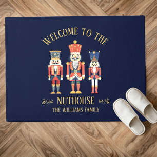 Paillasson Fun Bienvenue à Nuthouse Nutcracker Noël
