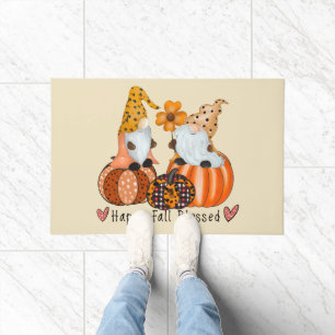 Paillasson Fun Migny Happy Fall Blessé Gnomes Doormat