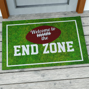 Paillasson Funny American Football Theme End Zone Porte
