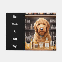 Funny Goldendoodle Doodle Chien Brown et noir