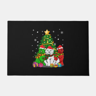 Paillasson Funny Newfoundland Dog Meilleur poison de Christ