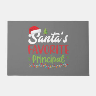 Paillasson Funny Père Noël Favori Principal Noël