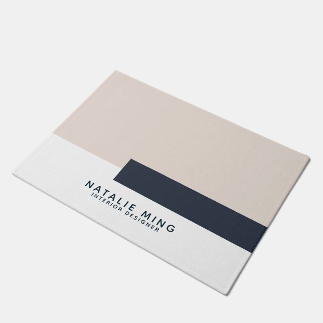 Paillasson Géométrique moderne minimale (Incliné)