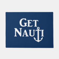 "GET NAUTI" - DOORMAT NAUTIQUE