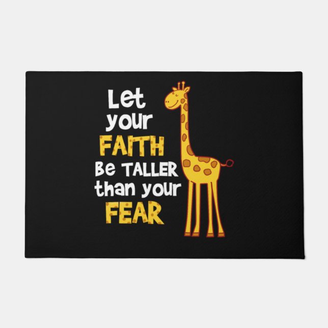 Paillasson Giraffe cool Giraffe Produit Giraffes Zoo Foi (Devant)