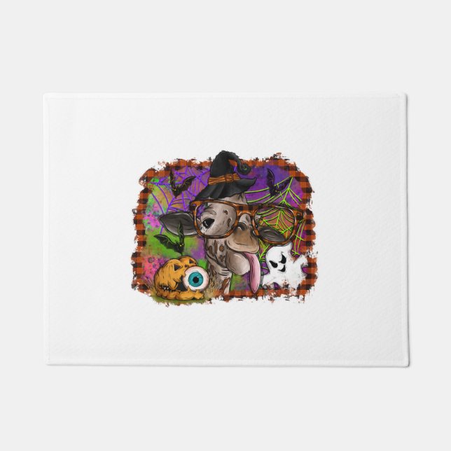 Paillasson Giraffe d'Halloween (Devant)