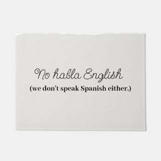 Paillasson Go away funny doormat 