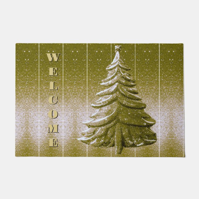 Paillasson Gold Holiday Tree Domat (Devant)