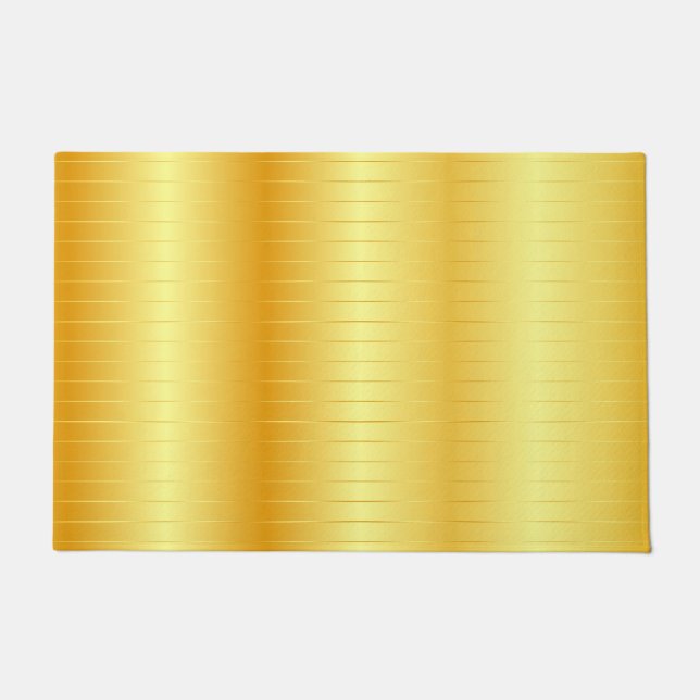Paillasson Gold Look Custom Elegant Modèle tendance (Devant)