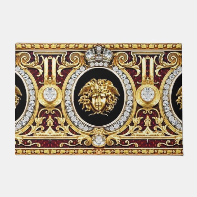 Paillasson Golden Medusa Gems (Devant)