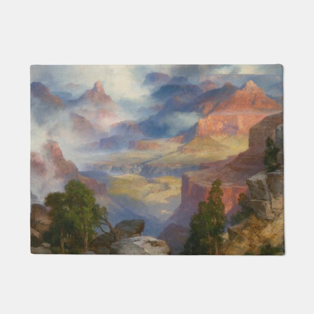 Paillasson Grand Canyon à Mist (par Thomas Moran) (Devant)