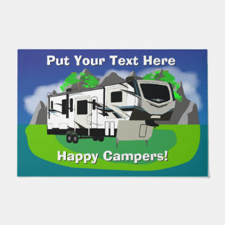 Paillasson Grand Keystone Montana Happy Camper 5th Wheel