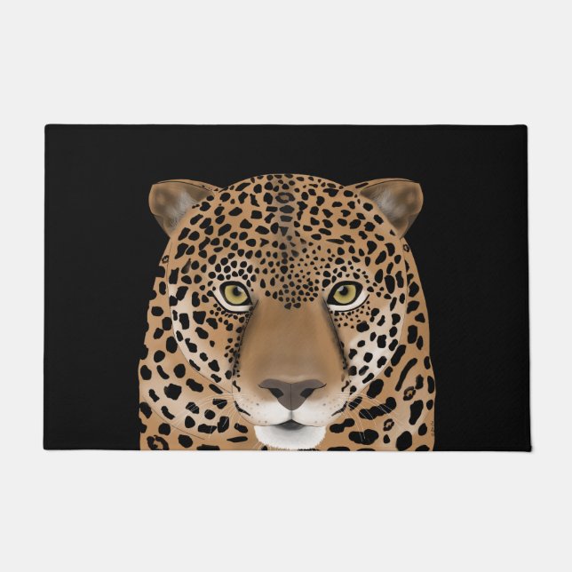 Paillasson Grand mat de porte Jaguar (Devant)